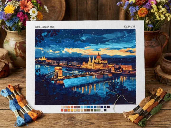 Budapest éjjel - Lánchíd