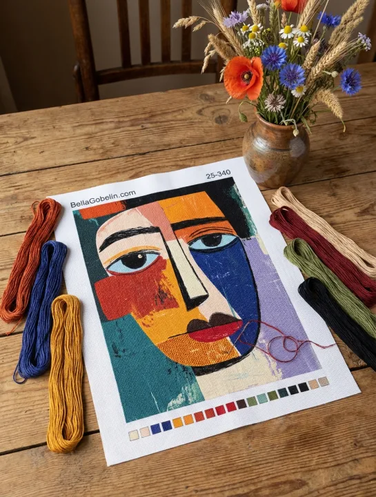 Picasso stílusú kép – 25-340
