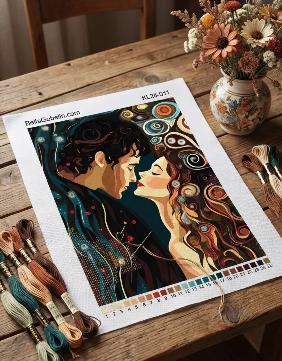 Klimt stílus: A csók - variációk – KL24-011