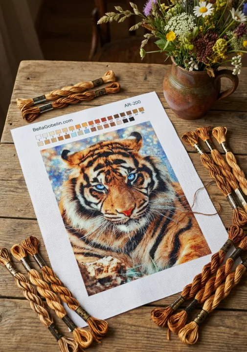 A kék szemű tigris