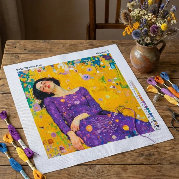Klimt stílus: Pihenés – KL24-003
