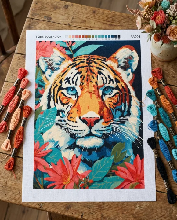 Leselkedő tigris