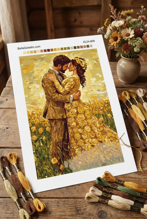 Klimt stílus: A csók - variációk – KL24-009