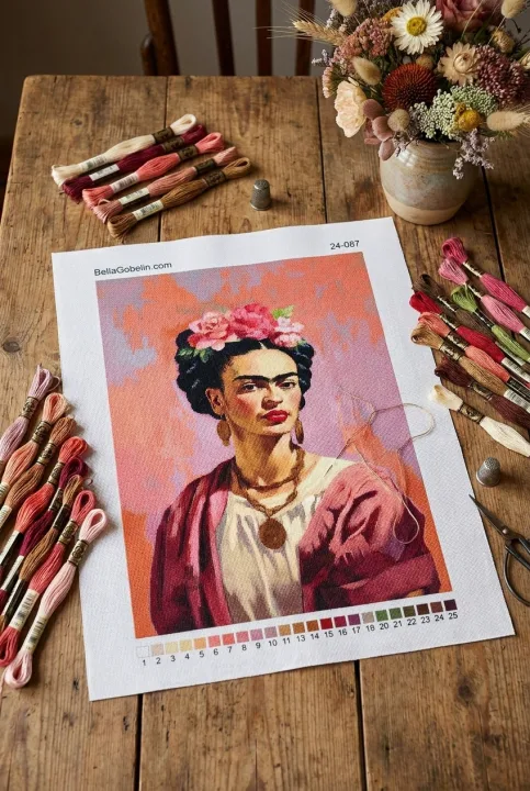 Frida Kahlo modern portré – 24-087