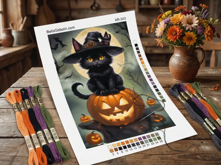 Halloween cica