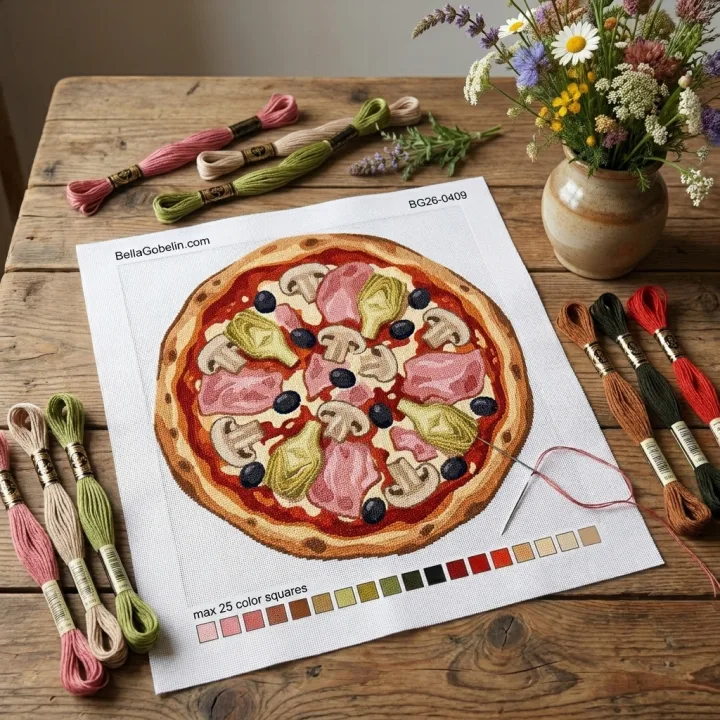 Capricciosa pizza