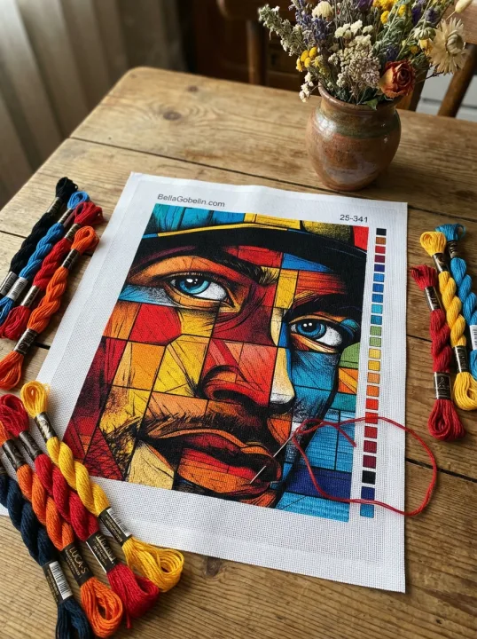 Picasso stílusú kép – 25-341
