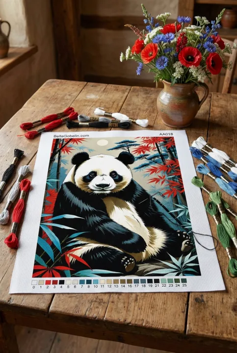 Panda portré