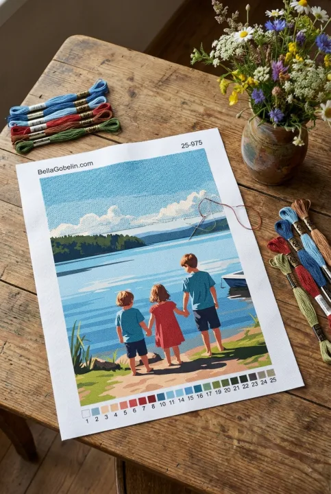 Gyerekek a tónál – 25-975