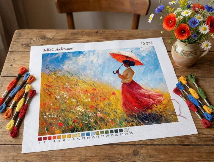 Monet, Hölgy napernyővel variációk – 25-334