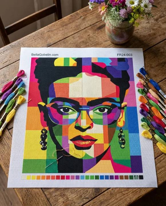Frida Kahlo modern portré – FR24-003