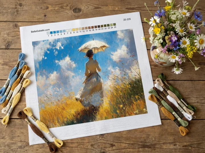 Monet, Hölgy napernyővel variációk – 25-335