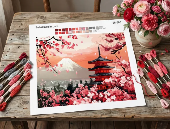 Tavasz a Fuji-nál