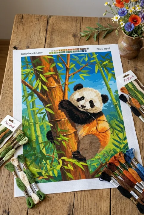 Panda a bambuszerdőben
