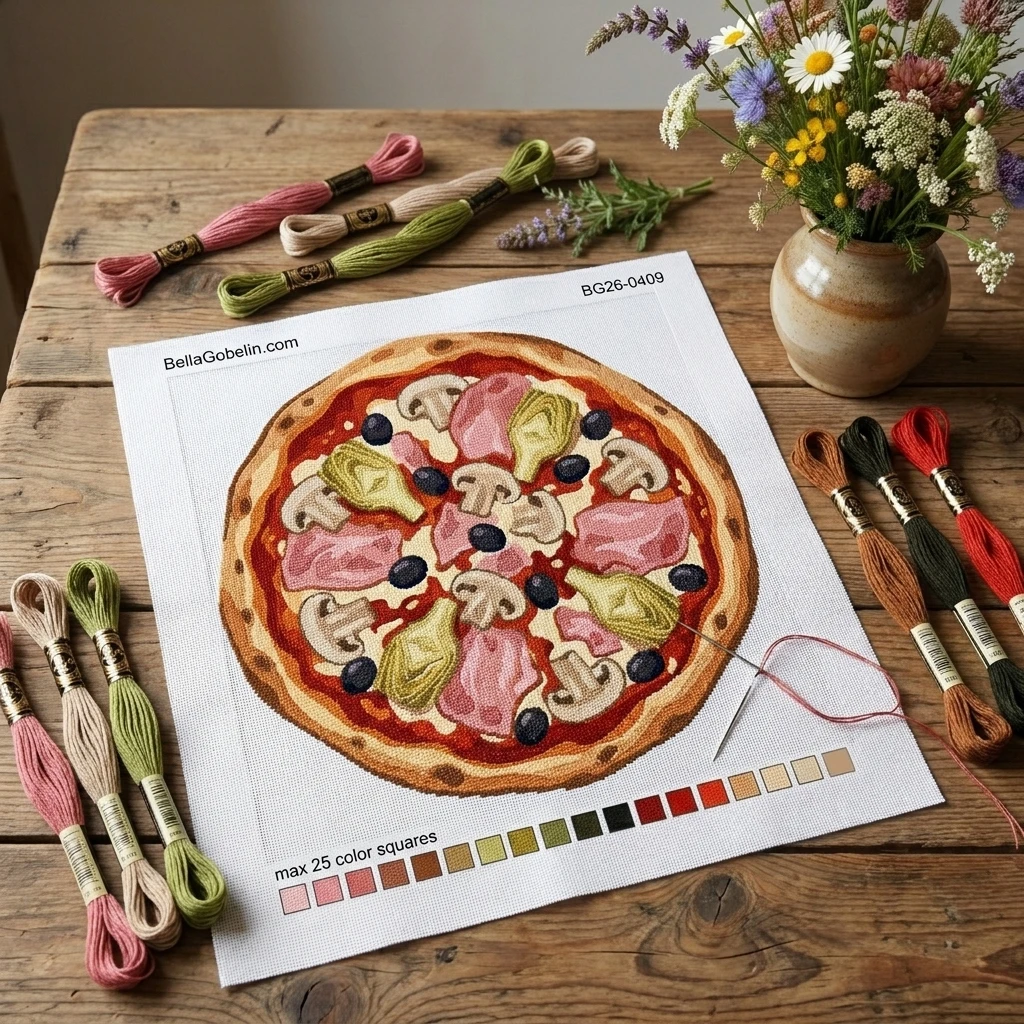 Capricciosa pizza