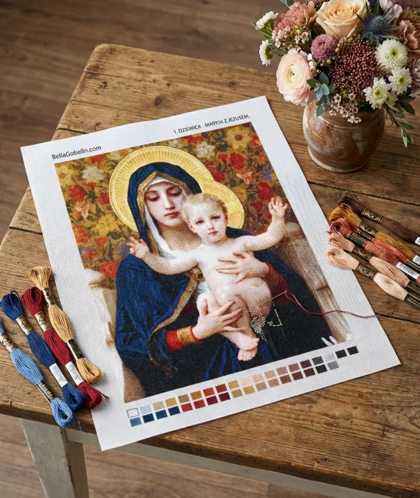 1. DZIEWICA - MARYJA Z JEZUSEM.