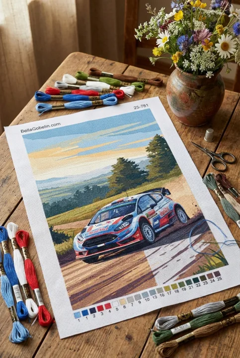 Ford Fiesta Rally Car