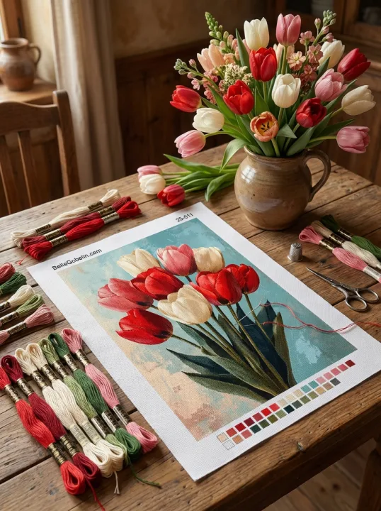 Tulipáncsokor – 25-511