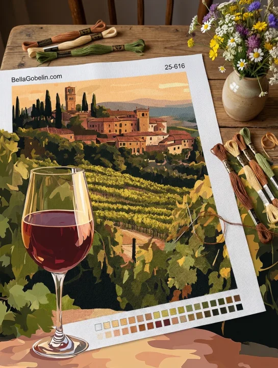 Gyönyörű Toszkána, Chianti, Bor