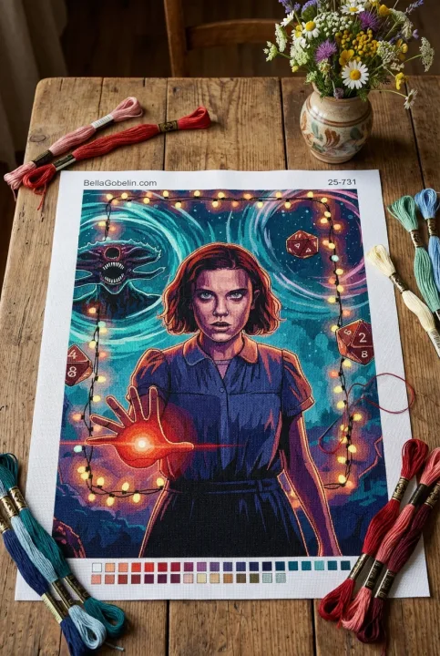 Stranger Things - Eleven portré