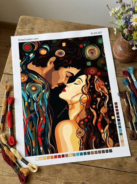 Klimt stílus: A csók - variációk – KL24-007