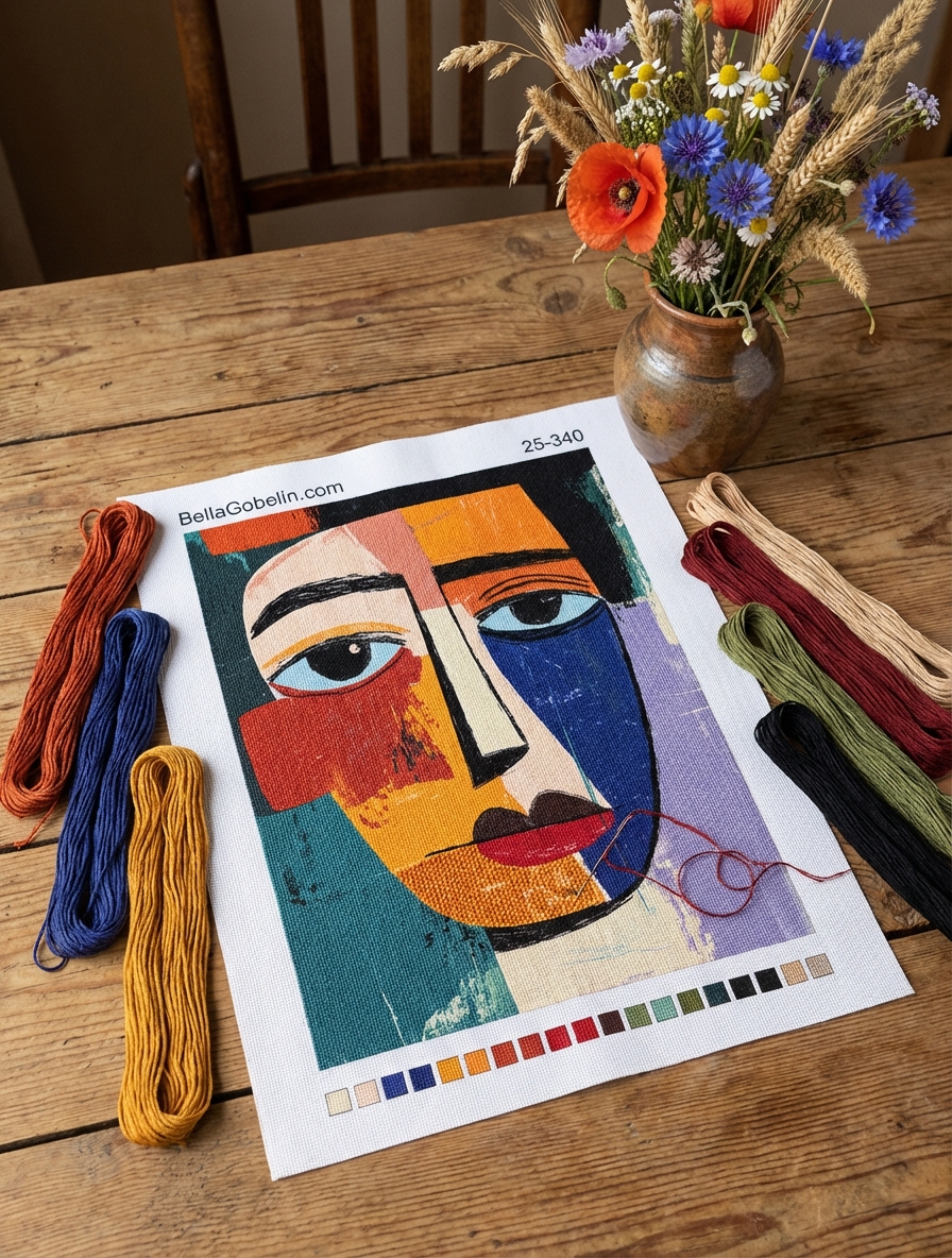 Picasso stílusú kép – 25-340