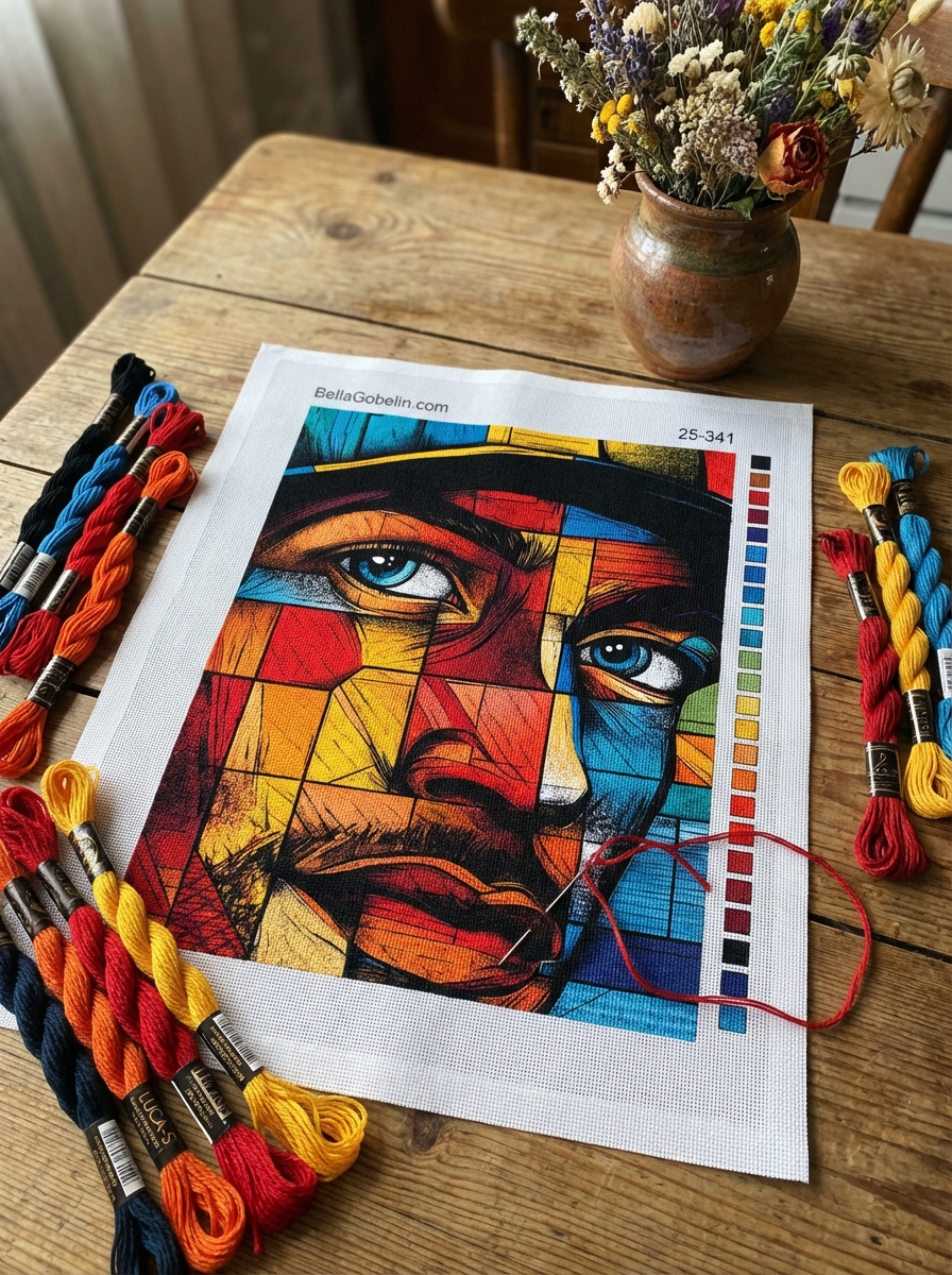 Picasso stílusú kép – 25-341