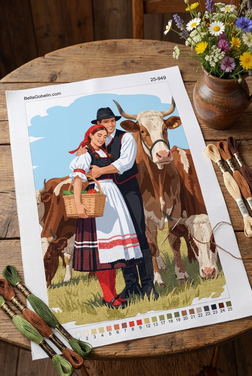 Romantika a legelőn – 25-949