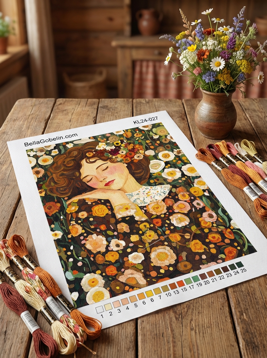Klimt stílus: Tavasz