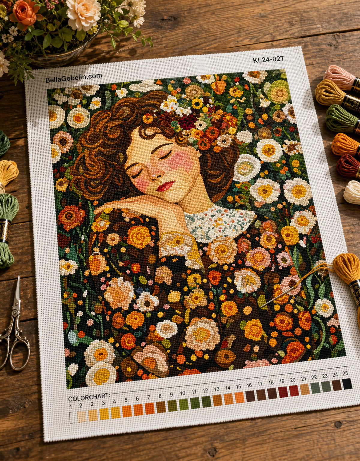 Klimt stílus: Tavasz