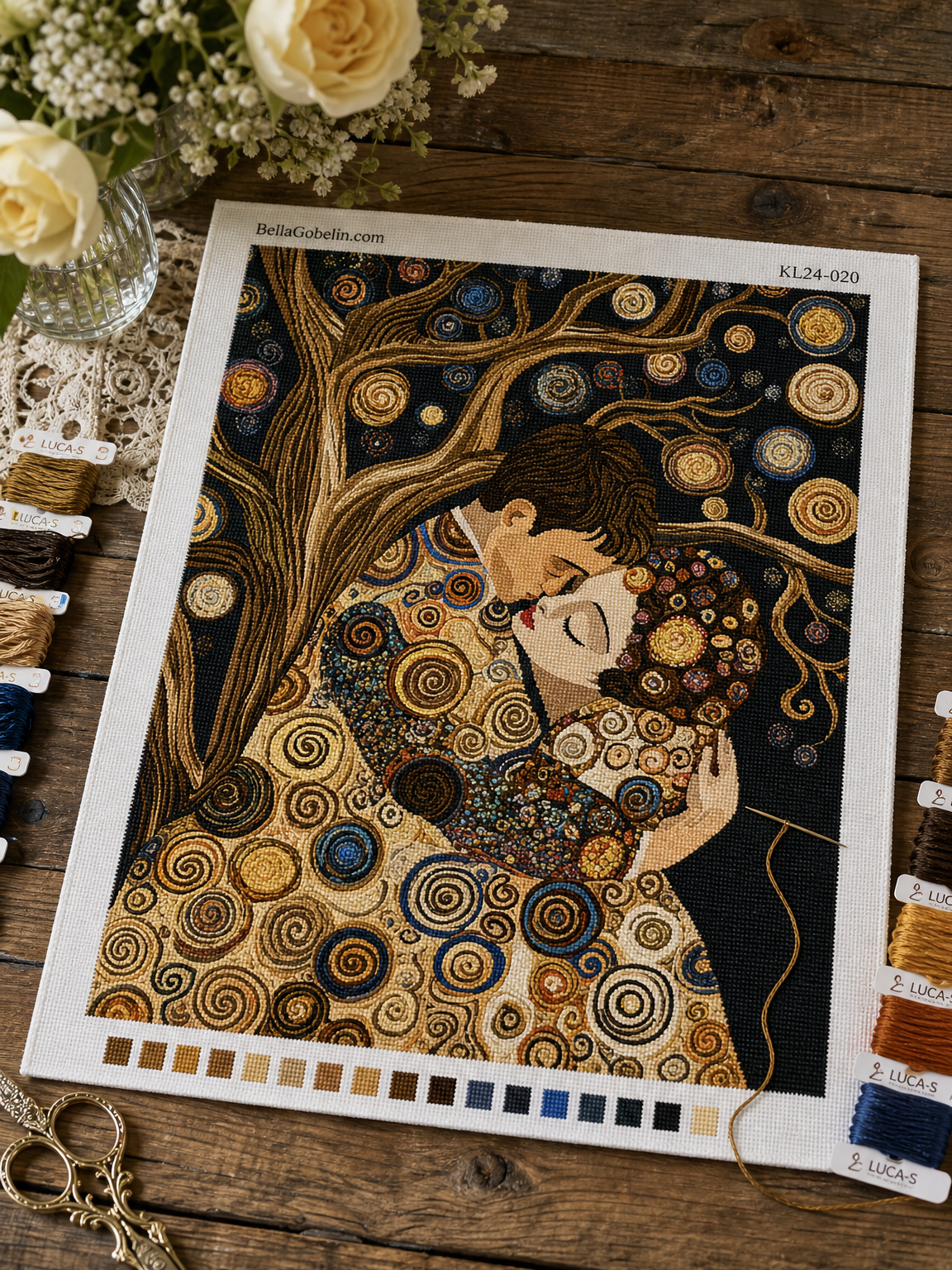 Klimt stílus: Csók variációk – KL24-020