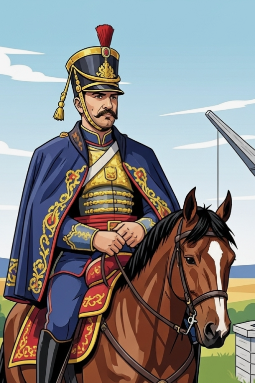 Huszár portré – 25-1045