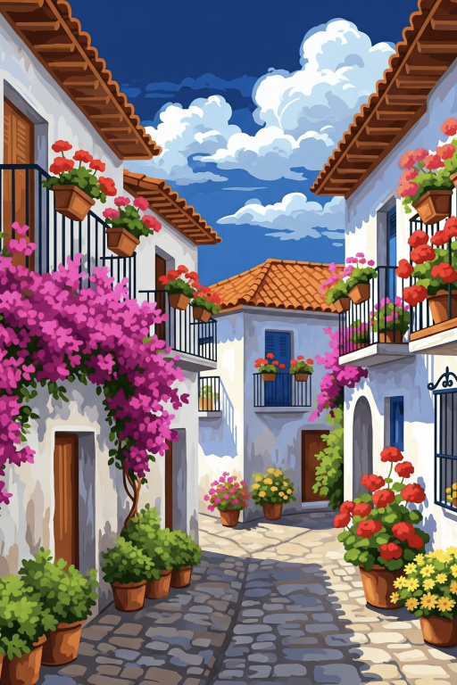 Mediterrán utcák sorozat – 25-805