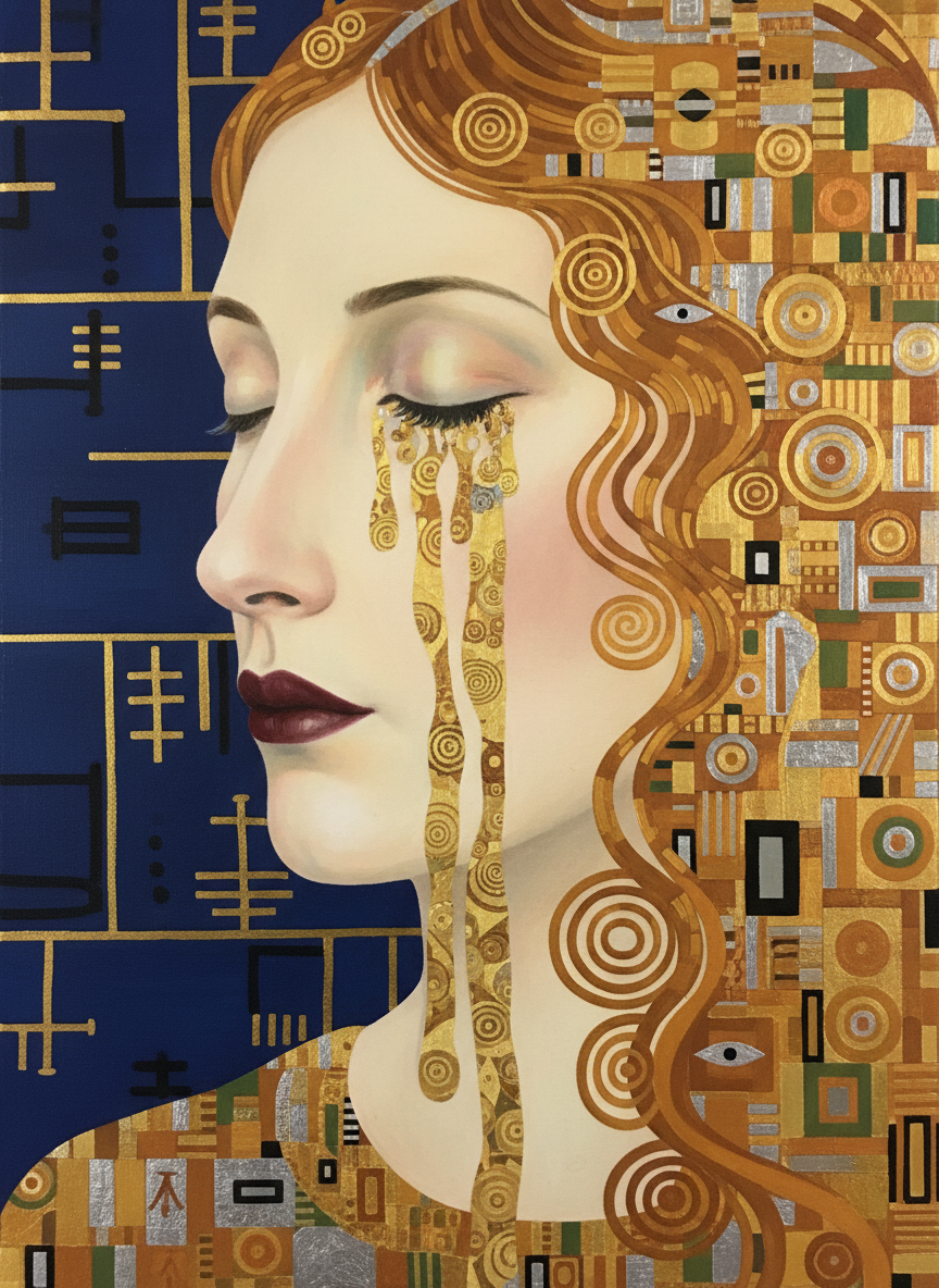 Klimt - Arany könnyek - Variáció 1