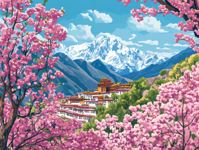 Tavasz Lhasa-ban