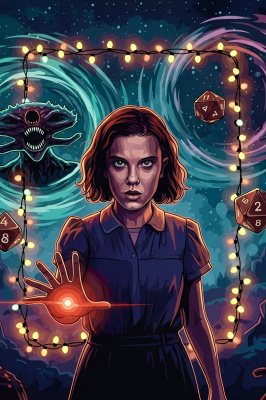 Stranger Things - Eleven portré