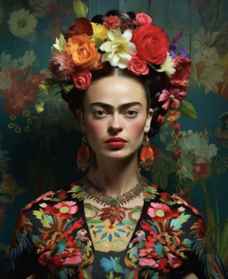 Frida Kahlo portré – AR-332