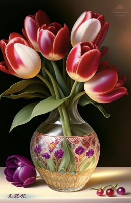 Tulipán csokor