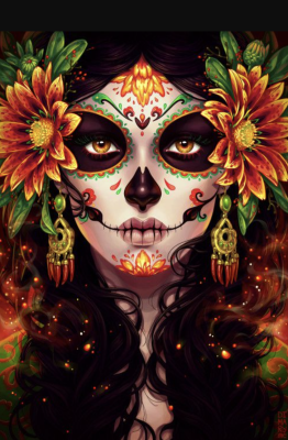 Mexikói halloween téma