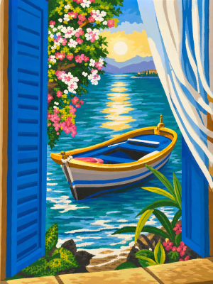 Mediterrán ablak