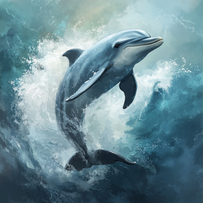 Delfin portré