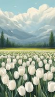 Fehér tulipánok