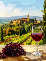 Toszkána, Chianti, Bor