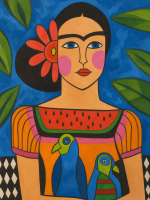 Frida Kahlo modern style