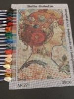 Alphonse Mucha stílusú kép – AR-221