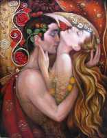 Klimt stílusú kép – KL-018